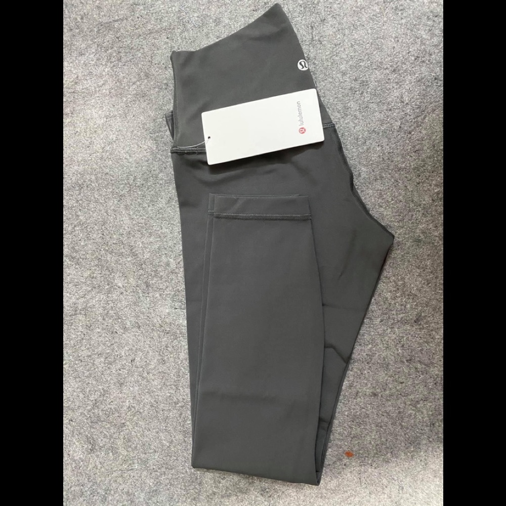 lululemon athletica Black High-Rise Leggings with Side Pocket